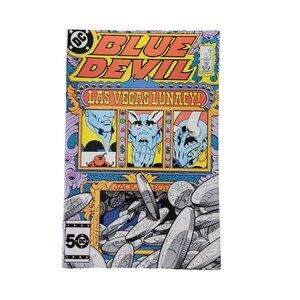 DC Comics Blue Devil #22 1986 Comic Book Collector Bagged Boarded